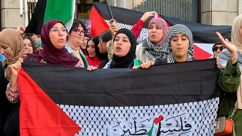 Concentraci&oacute;n por Palestina / Daniel Hern&aacute;ndez