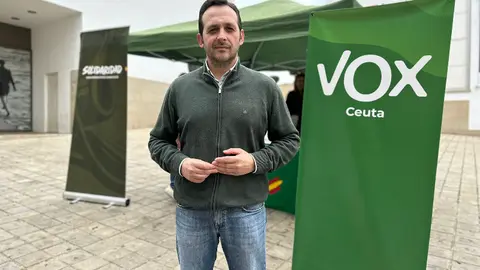Juan Sergio Redondo, presidente local de VOX/ Mohamed Ettouileb