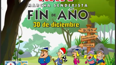 'Anyera' presenta su tradicional marcha Senderista de 'Fin de A&ntilde;o'