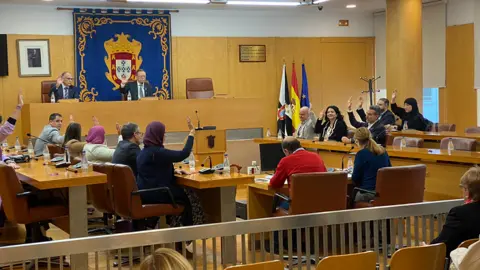 Imagen de un pleno anterior/ Archivo