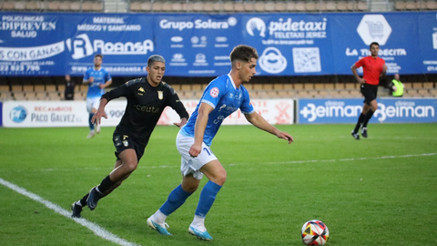 Puntazo del filial de la AD Ceuta FC en Chap&iacute;n frente al Xerez Deportivo FC