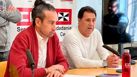 Rueda de prensa de CCOO / Daniel Hern&aacute;ndez