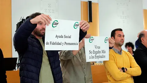 Representantes de CSIF en el &uacute;ltimo Pleno de la Asamblea / Archivo