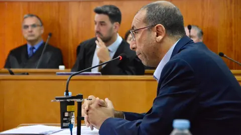  Mohamed Ali durante su declaraci&oacute;n ante el Tribunal del Caso Emvicesa./Alejandro Castillo 