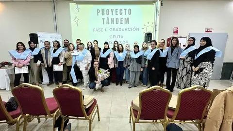 Entrega de diplomas de la I fase del Proyecto Tandem / Mohamed Ettouileb
