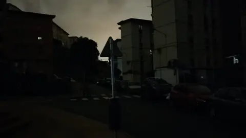 Apag&oacute;n en Avenida Ej&eacute;rcito Espa&ntilde;ol/ I&ntilde;iesta
