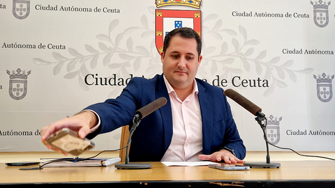 Alejandro Ram&iacute;rez, portavoz del Gobierno, durante su comparecencia de este martes / Laura Ortiz