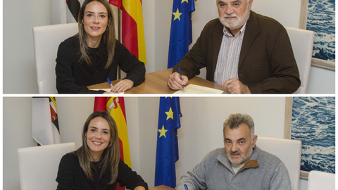Orozco sella dos convenios con la FPAV y los 'Amigos de los Coches de &Eacute;poca' 