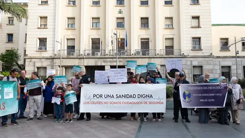 Concentraci&oacute;n por una sanidad digna/ Cedida