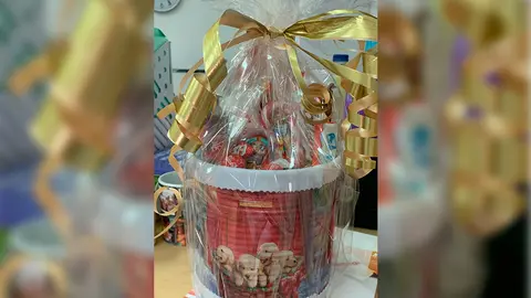 Cesta del sorteo