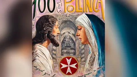 Cartel del Centenario de La Pollinica