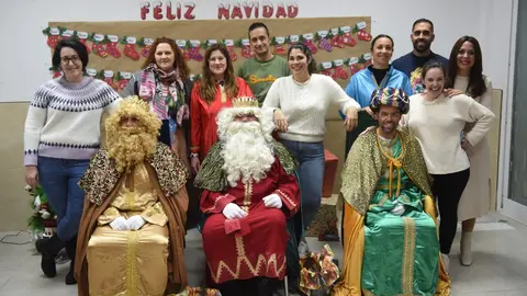 Visita de SSMM los Reyes Magos al Mixto