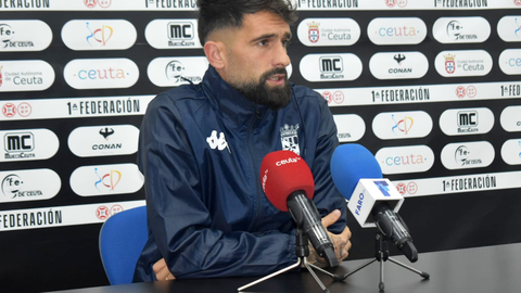 Fran Carnicer, jugador de la AD Ceuta FC (1)