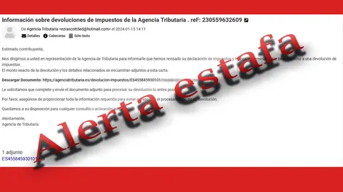ESTAFA AGENCIA TRIBUTARIA