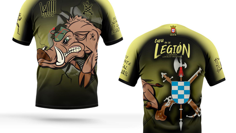Julia P&eacute;rez, ganadora del 'Concurso de la camiseta oficial de la Cuna de la Legi&oacute;n' 