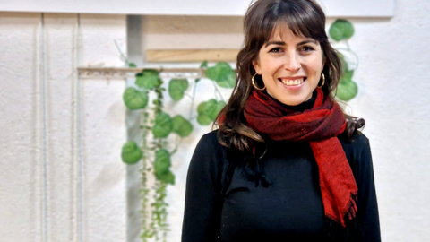 Salma El Amarani en 'La Verbena' , en el barrio de Usera _ Laura Ortiz
