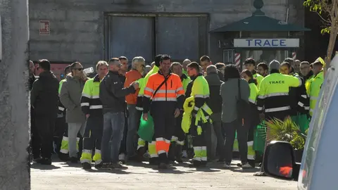  Asamblea de los trabajadores de fin de semana de Trace el pasado enero./archivo 