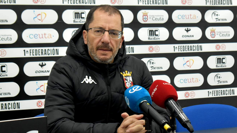 Jos&eacute; Juan Romero en la previa del encuentro ante el Castell&oacute;n 