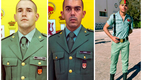 Tres legionarios de Ceuta salvan a dos j&oacute;venes de morir ahogados en la playa del Chorrillo 