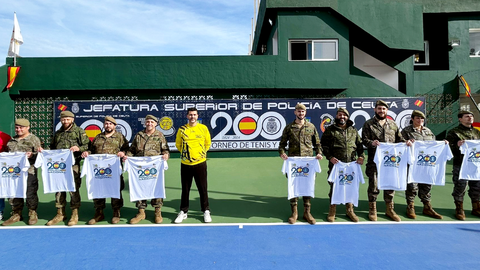 COMGECEU y Polic&iacute;a Nacional _engalanan_ las pistas de 'Loma Margarita' 