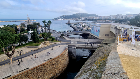 As&iacute; se ve Ceuta desde el Baluarte de la Bandera de las Murallas Reales  (9)