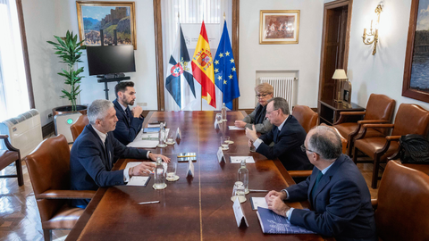 Momento de la reuni&oacute;n/ Foto: Ciudad Aut&oacute;noma