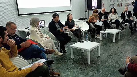 Mesa redonda por el patr&oacute;n de la Psiciolog&iacute;a / C&eacute;sar Mart&iacute;n
