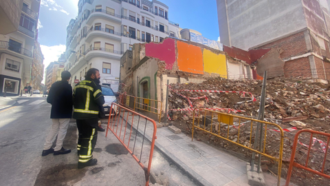 Estado del solar de Calle Fern&aacute;ndez