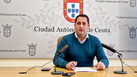 El portavoz del Gobierno, Alejandro Ram&iacute;rez, durante su comparecencia de este mi&eacute;rcoles / Laura Ortiz