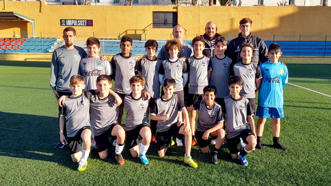 Las selecciones de Ceuta Sub-12 de F&uacute;tbol 8 se ejercitan de cara a los Nacionales 