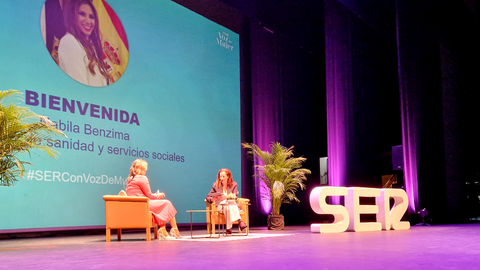 La consejera de Sanidad y Servicios Sociales ha sido una de las participantes en esta cita / Laura Ortiz
