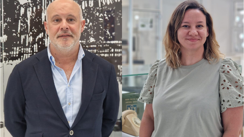 Luis Pach&oacute;n Romero y Alicia L&oacute;pez Lape&ntilde;a durante su visita a Ceuta de esta semana / Laura Ortiz