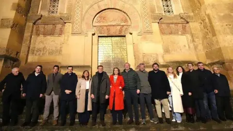Foto de familia en la capital cordobesa/ Cedida