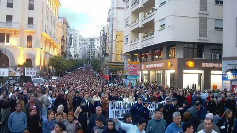 Manifestaci&oacute;n del 12 de marzo en Ceuta/ Conoceceuta.com