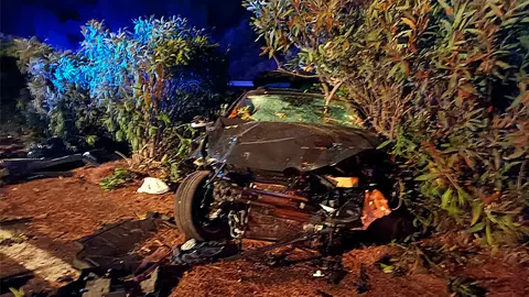 Accidente en Los Palacios / Asociaci&oacute;n de Bomberos Los Palacios