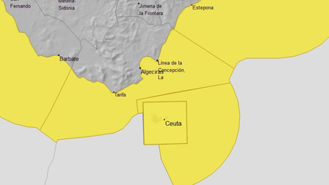 Ceuta, en alerta amarilla este Domingo de Resurrecci&oacute;n / AEMET