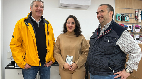 Juan Torres, Fida Ahmed y Rafael P&eacute;rez/Dani Hern&aacute;ndez
