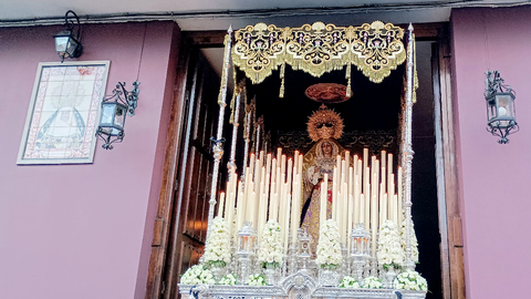 Flagelaci&oacute;n y Amargura, primeras Cofrad&iacute;as en pisar la calle la pasada Semana Santa. Salida de la Amargura / Susana I&ntilde;esta