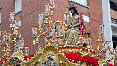 Salida del Sant&iacute;simo Cristo de Humildad y Paciencia / Laura Ortiz