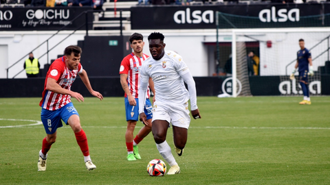 Uche durante el pasado derbi del Estrecho