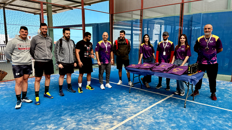 Inauguraci&oacute;n del I Torneo de Ramad&aacute;n de P&aacute;del. Foto: Mohamed Ettouileb