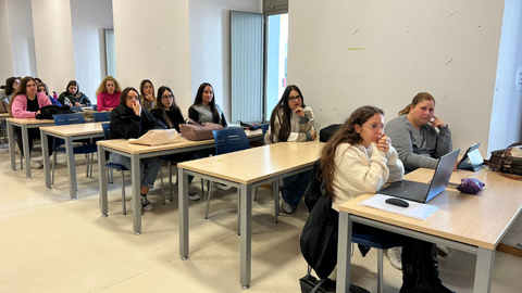 Momento de la charla/ Dani Hern&aacute;ndez