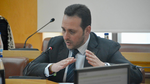 Juan Sergio Redondo, presidente y portavoz de VOX/ Archivo