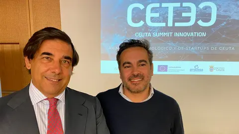  Antonio Romero e Ignacio L&oacute;pez esta semana en CETEC. 