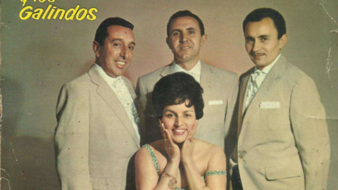 Portada de uno de los discos de Luis Linares y los Galindos