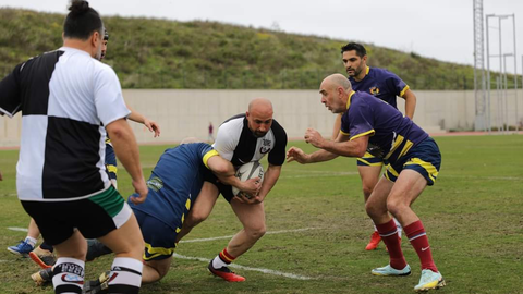 El 'Barbarians Ceuta' derrota al 'Tutods Casablanca' en un gran partido de Rugby 