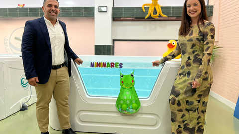 Los gerentes de Minimares posan en la inauguraci&oacute;n/ Dani Hern&aacute;ndez