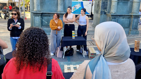 En la actividad organizada por ACEFEP han participado alumnos de grados y ciclos formativos del &aacute;mbito sociosanitario / Laura Ortiz