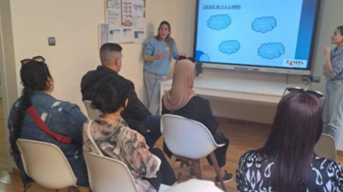 Momento del taller/ Cedida