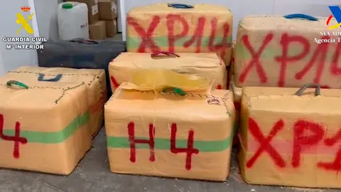 Incautadas 27 toneladas de hach&iacute;s en el Puerto de Algeciras
